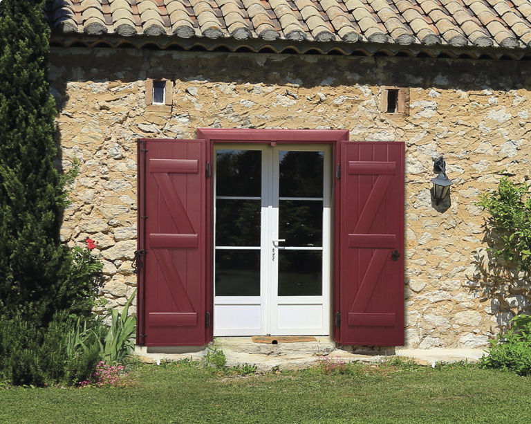 Volets battants aluminium sur mesure Ouvêo