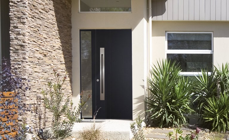 porte d’entrée contemporaine