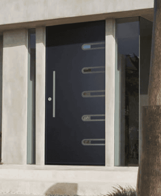 portes aluminium - menuiserie aluminium - ouvêo menuiseries